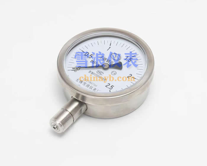 不銹鋼壓力表
